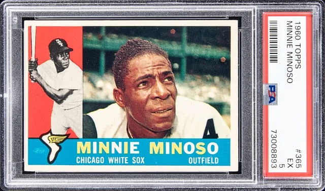 1960 Topps Minnie Minoso #365 card image