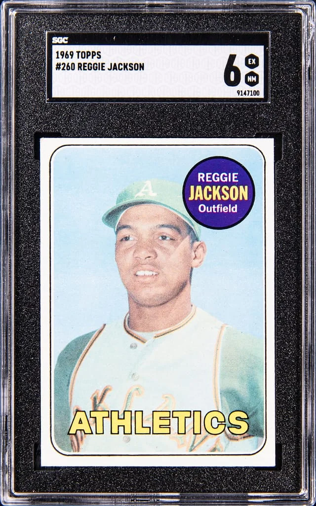 1960 Topps Reggie Jackson #260 card image
