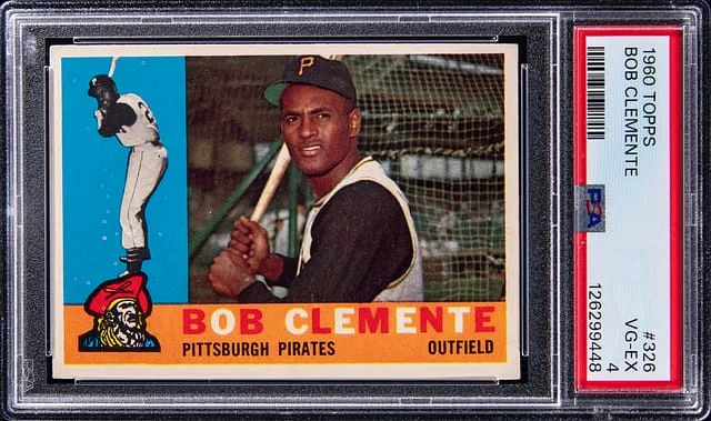 1960 Topps Roberto Clemente #326 card image