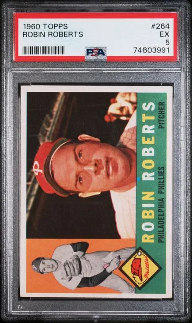 1960 Topps Robin Roberts #264 card image