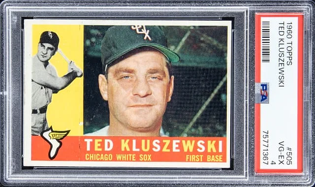 1960 Topps Ted Kluszewski #505 card image