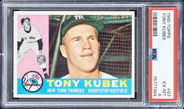 1960 Topps Tony Kubek #83 card image