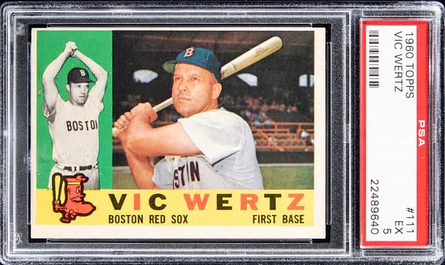 1960 Topps Vic Wertz #111 card image