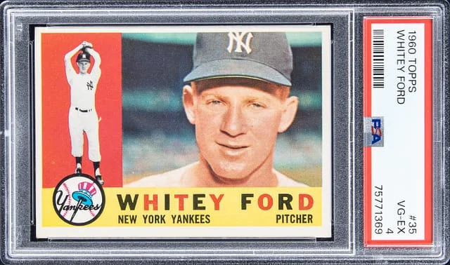 1960 Topps Whitey Ford #35 card image