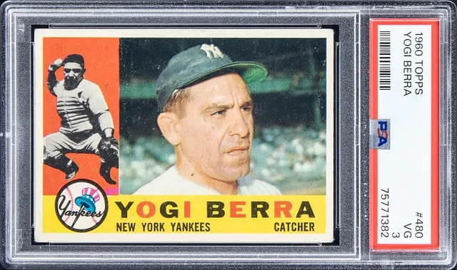 1960 Topps Yogi Berra #480 card image