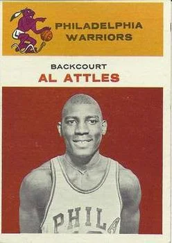 1961-62 Fleer Al Attles #1 card image