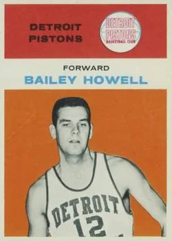 1961-62 Fleer Bailey Howell #20 card image