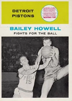 1961-62 Fleer Bailey Howell #55 card image