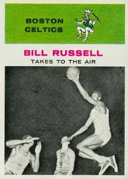 1961-62 Fleer Bill Russell #62 card image