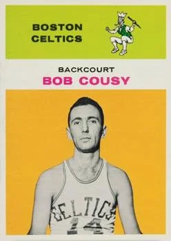 1961-62 Fleer Bob Cousy #10 card image