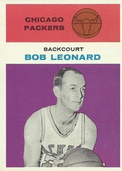 1961-62 Fleer Bob Leonard #28 card image
