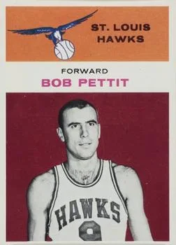 1961-62 Fleer Bob Pettit #34 card image