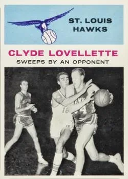 1961-62 Fleer Clyde Lovellette #58 card image