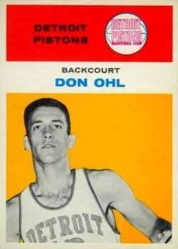 1961-62 Fleer Don Ohl #33 card image