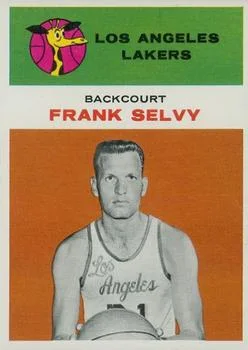 1961-62 Fleer Frank Selvy #40 card image
