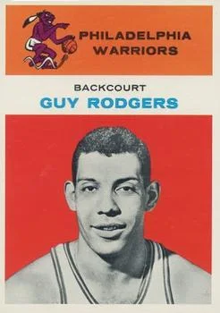 1961-62 Fleer Guy Rodgers #37 card image