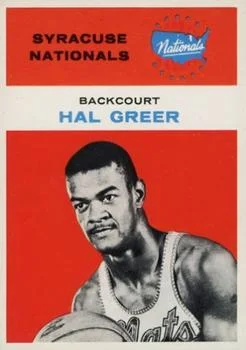 1961-62 Fleer Hal Greer #16 card image