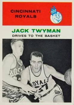 1961-62 Fleer Jack Twyman #65 card image