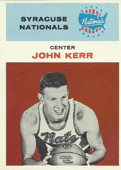 1961-62 Fleer John Kerr #25 card image
