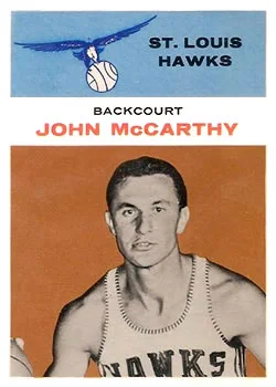 1961-62 Fleer John McCarthy #30 card image