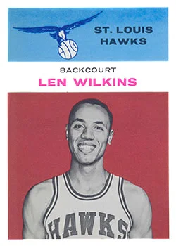 1961-62 Fleer Len Wilkens #44 card image