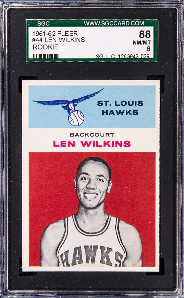 1961-62 Fleer Len Wilkins #44 card image