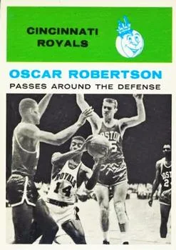 1961-62 Fleer Oscar Robertson #61 card image