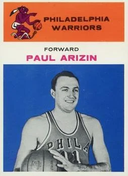 1961-62 Fleer Paul Arizin #2 card image
