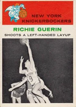 1961-62 Fleer Richie Guerin #52 card image