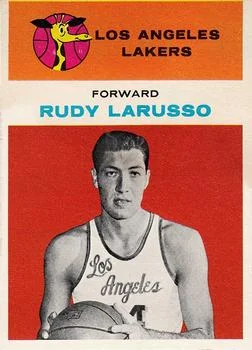 1961-62 Fleer Rudy Larusso #26 card image