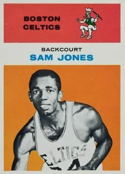 1961-62 Fleer Sam Jones #23 card image