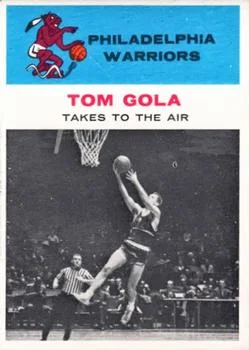 1961-62 Fleer Tom Gola #51 card image
