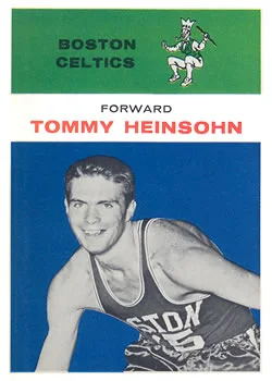 1961-62 Fleer Tom Heinsohn #19 card image