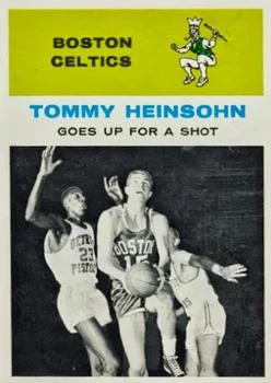 1961-62 Fleer Tom Heinsohn #54 card image