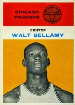 1961-62 Fleer Walt Bellamy #4 card image