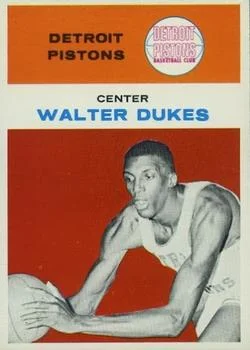 1961-62 Fleer Walter Dukes #11 card image