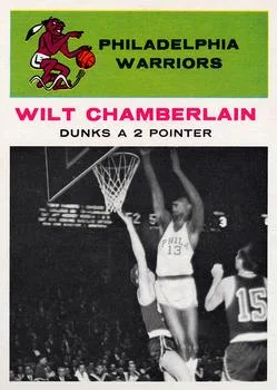 1961-62 Fleer Wilt Chamberlain #47 card image