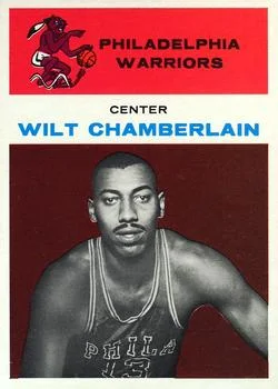 1961-62 Fleer Wilt Chamberlain #8 card image