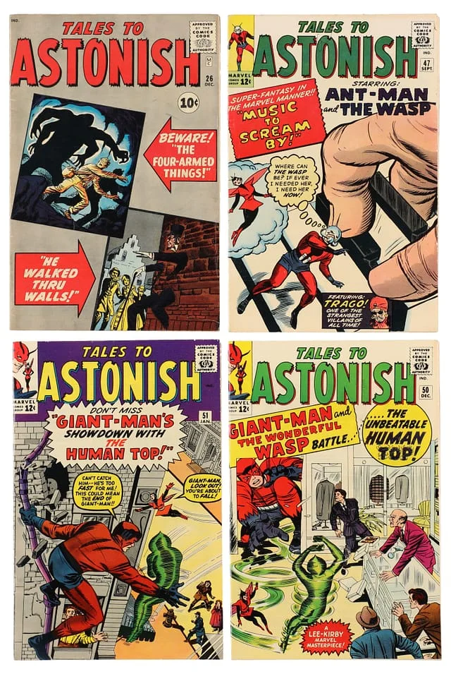 1961-63 Marvel) Books - Raw #4 card image