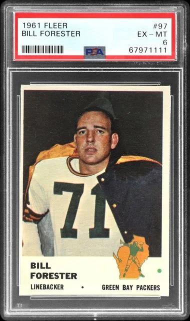 1961 Fleer Bill Forester #97 card image