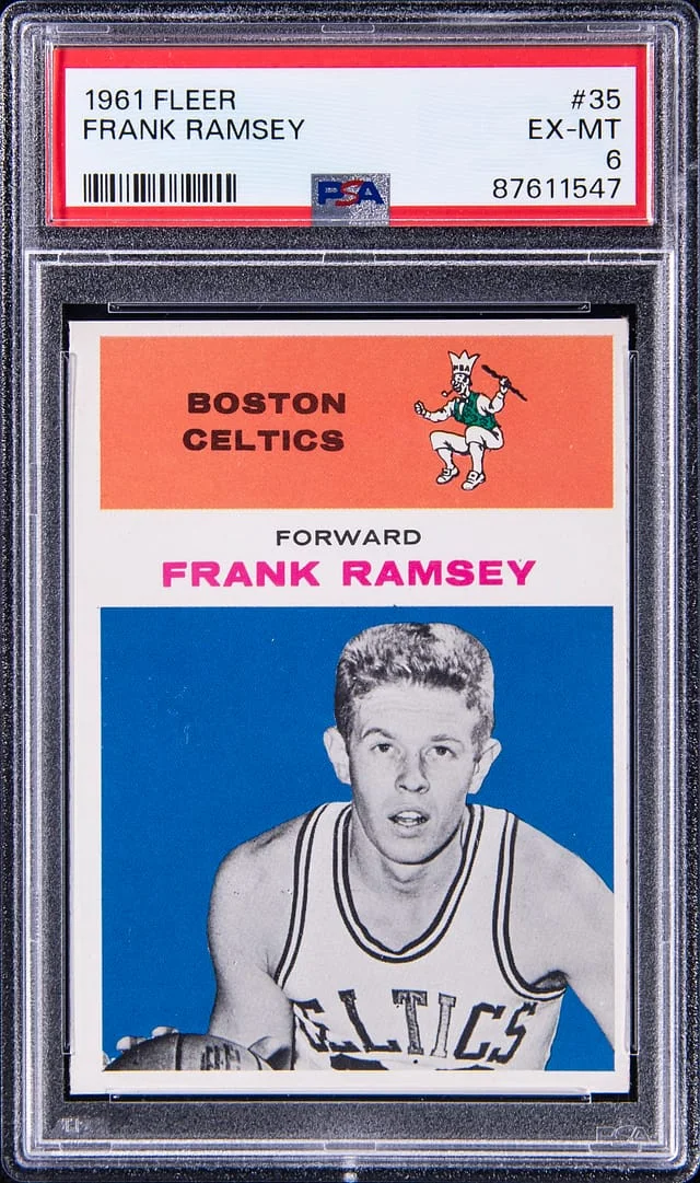 1961 Fleer Frank Ramsey #35 card image