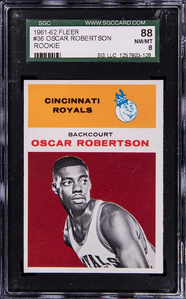 1961 Fleer Oscar Robertson #36 card image