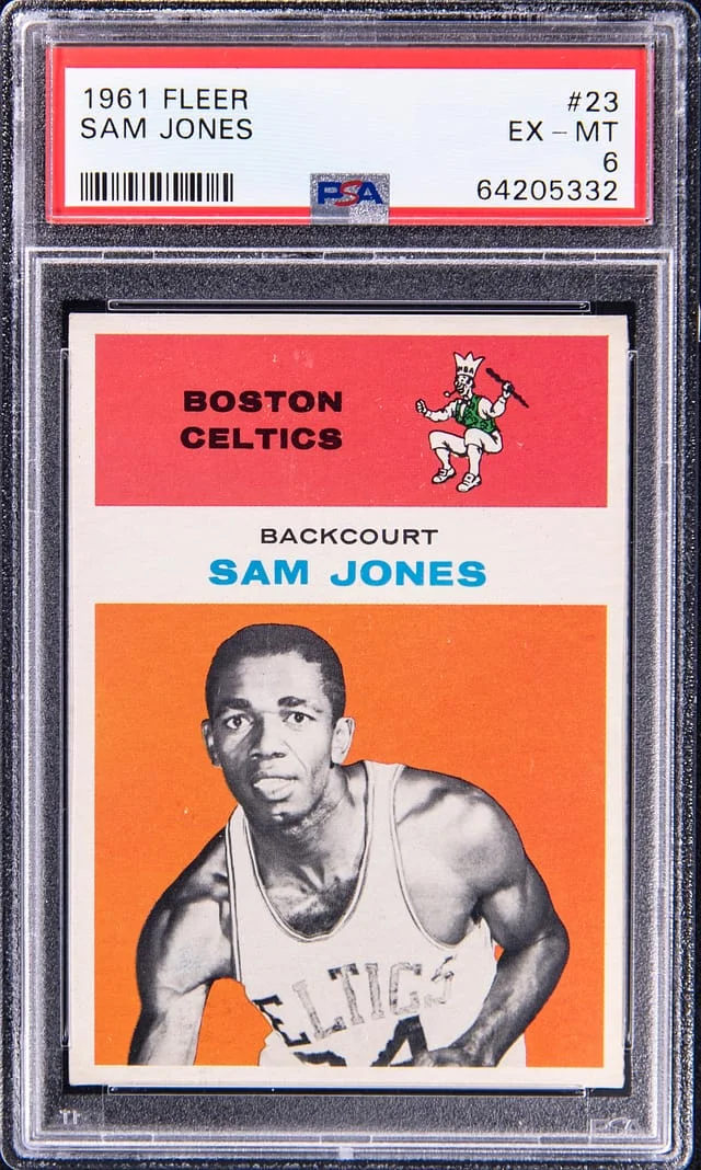 1961 Fleer Sam Jones #23 card image