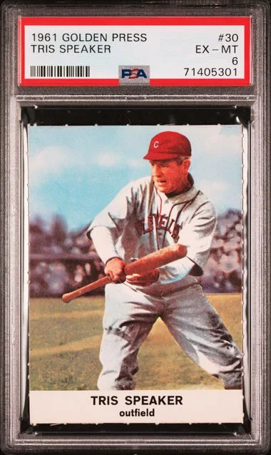1961 Golden Press Tris Speaker #30 card image