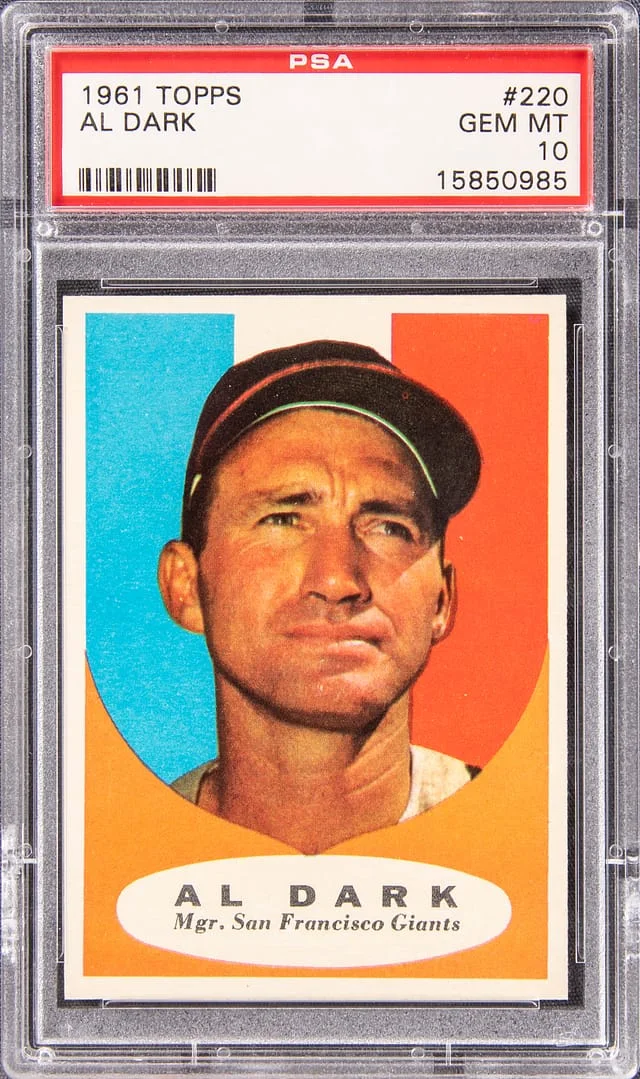 1961 Topps Al Dark #220 card image