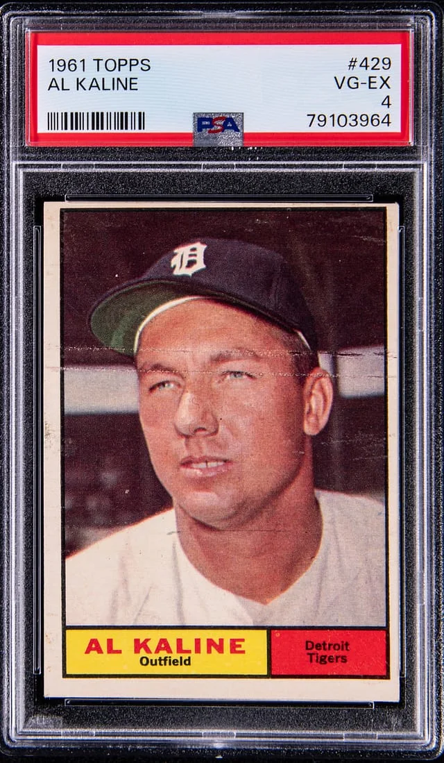 1961 Topps Al Kaline #429 card image