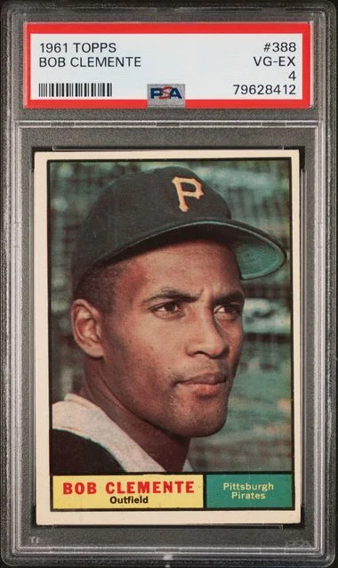 1961 Topps Bob Clemente #388 card image