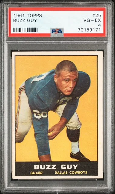 1961 Topps Buzz Guy #25 card image