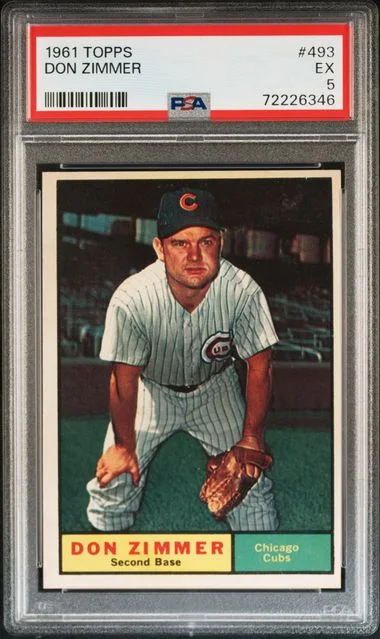 1961 Topps Don Zimmer #493 card image
