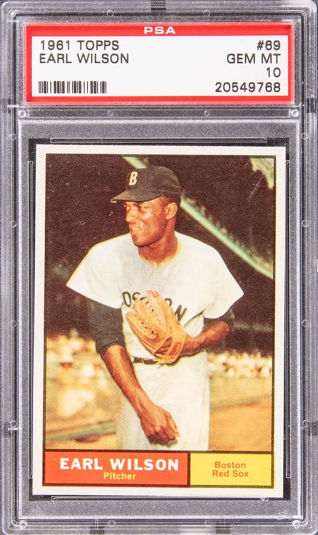 1961 Topps Earl Wilson #69 card image
